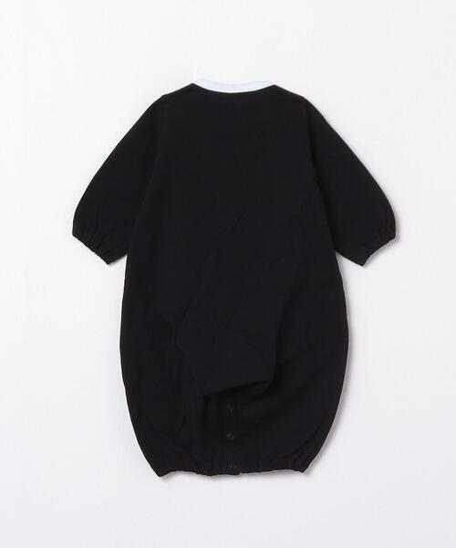 agnes b.（アニエスベー）の「S179 L GRENOUILLETTE ベビー コンビネゾン 2ウェイオール（ロンパース・キッズ・ブラック・FREE）」の2枚目の写真