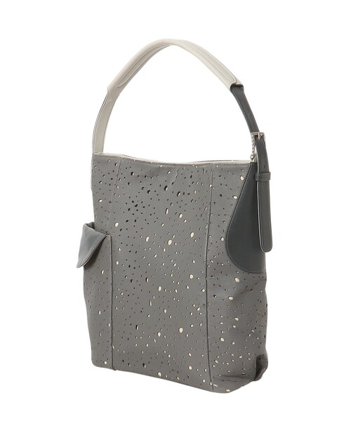 HIROKO HAYASHI（ヒロコハヤシ）の「◆FORATA(フォラータ)ワンショルダーバッグ（ショルダーバッグ・レディース・グレー系その他4・00）」の3枚目の写真