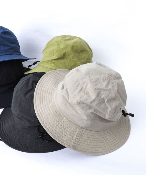 halo commodity（ハロ　コモディティー）の「【halo commodity/ハロ コモディティー】Salt Path Hat h231-411（ハット・メンズ・ベージュ/チャコールグレー/ブルー/グリーン/ブラック・FREE）」の4枚目の写真