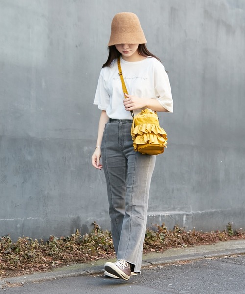 Actually（アクチュアリー）の「ペーパーサーモ ベルハット（ハット・レディース・アイボリー/ブラック/ブラウン・フリー）」の5枚目の写真