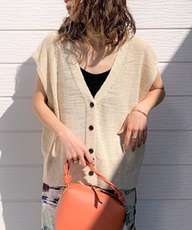 Q | ブークレーVネックベスト(ベスト)