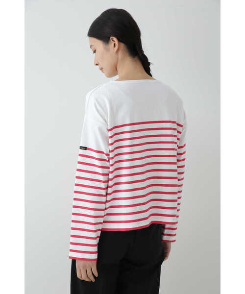tシャツ LE MINOR/ルミノア 別注パネルボーダーカットソー レディース IENA LA BOUCLE tシャツ LE MINOR/ルミノア 別注パネルボーダー