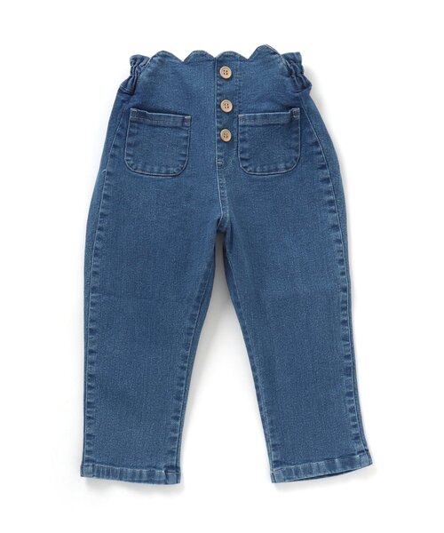 apres les cours（アプレレクール）の「ウエストスカラップパンツ（その他パンツ・キッズ・サーモンピンク/ブルー/アイボリー/サックスブルー・80/130/140/100/120/110/90）」の6枚目の写真