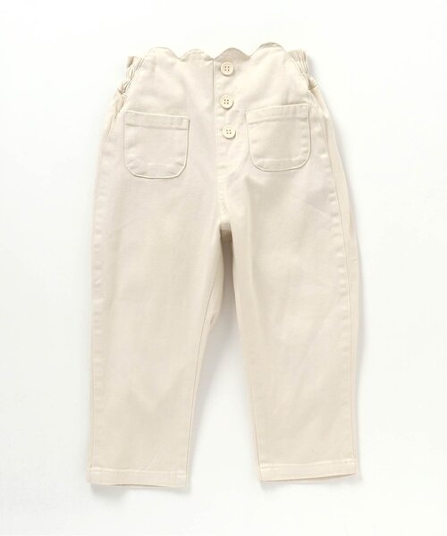 apres les cours（アプレレクール）の「ウエストスカラップパンツ（その他パンツ・キッズ・サーモンピンク/ブルー/アイボリー/サックスブルー・80/130/140/100/120/110/90）」の11枚目の写真