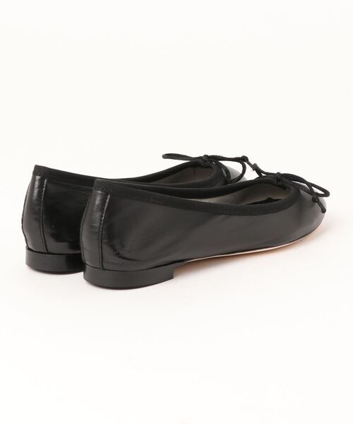 CORSO ROMA,9(コルソローマ)の「【CORSO ROMA 9】ラウンドトウソフトバレエシューズ(W31501)(バレエシューズ・レディース・アイボリー/ブラック・37/38/35/39/36)」の3枚目の写真