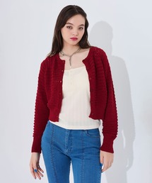 TINA：JOJUN | 綿スラブ ラグランカーディガン TINA：JOJUN(カーディガン/ボレロ)