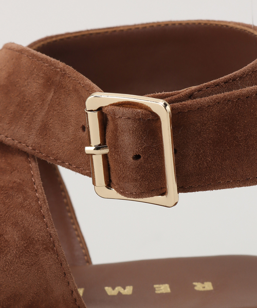 【新品】ベルトクロスサンダル REMME レメ JOURNAL STANDARD REMME（レメ）の「【REMME/レメ】ベルトクロスサンダル