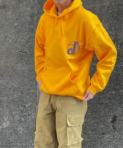 【 SPALDING / スポルディング 】 ボールロゴ フーディー LOGO HOODIE