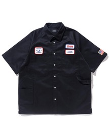 XLARGE | LOGO PATCH S/S WORK SHIRT(シャツ/ブラウス)