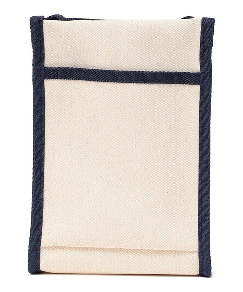 MAISON CANVVAS（メゾンキャンバス）の「MAISON CANVVAS: キャンバス マルチ モバイル ショルダー バッグ（ショルダーバッグ・レディース・ブラック/オフホワイト・ONE SIZE）」の7枚目の写真