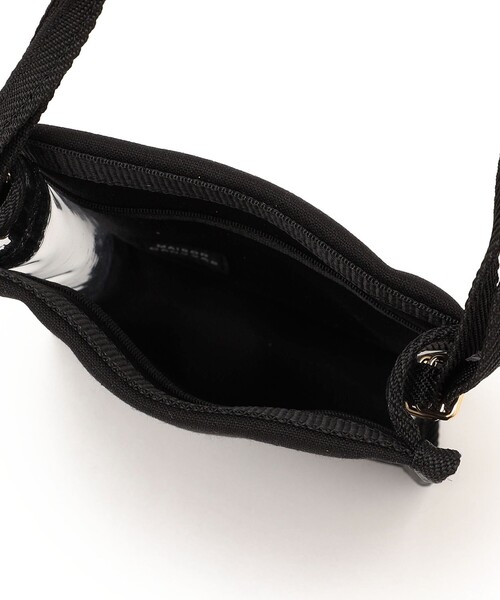 MAISON CANVVAS（メゾンキャンバス）の「MAISON CANVVAS: キャンバス マルチ モバイル ショルダー バッグ（ショルダーバッグ・レディース・ブラック/オフホワイト・ONE SIZE）」の15枚目の写真
