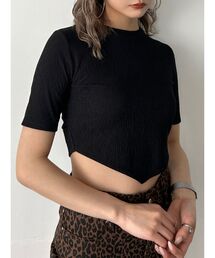 EMODA | バックタイスカーフTシャツ(Tシャツ/カットソー)