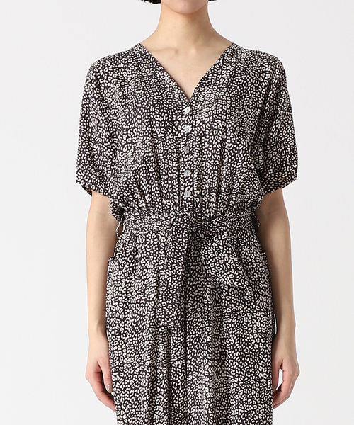 journal standard L'essage(ジャーナルスタンダードレサージュ)の「【LUSANA / ルサーナ】jen jumpsuit:ジャンプスーツ(つなぎ/オールインワン・レディース・ブラック系その他/アイボリー・SMALL)」の18枚目の写真