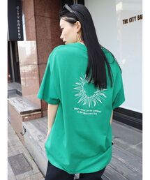 EVRIS | SUNNY GRAPHIC BIG Tシャツ(Tシャツ/カットソー)