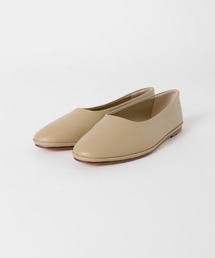 WANDERUNG（ワンデルング）の「『一部別注カラー』WANDERUNG　Flat Leather Shoes（パンプス）」