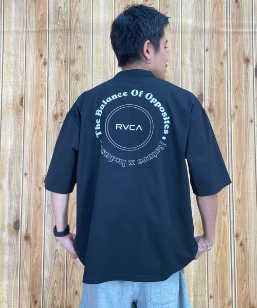 モカ TOYOTA エンジニアウェア ムラサキスポーツ別注】RVCA/ルーカ UVケア バックプリント