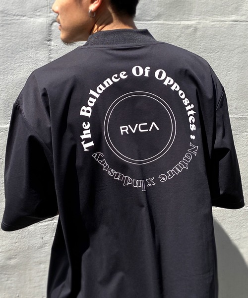 モカ TOYOTA エンジニアウェア ムラサキスポーツ別注】RVCA/ルーカ UVケア バックプリント