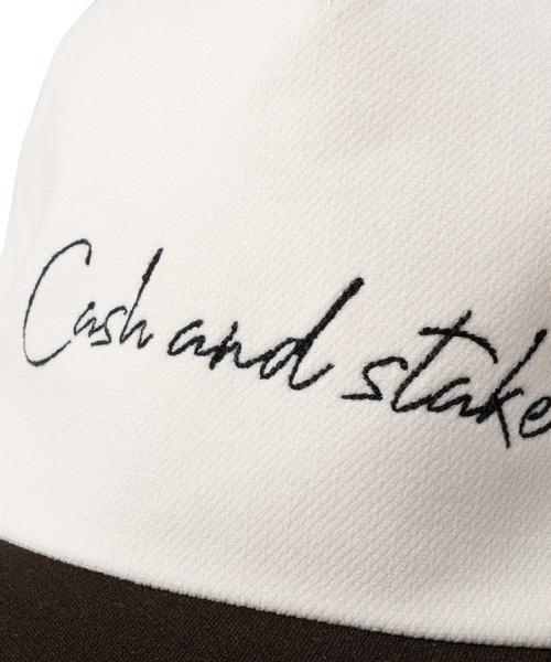 SON OF THE CHEESE（サノバチーズ）の「【SON OF THE CHEESE/サノバチーズ】Cash&Steak CAP（キャップ・メンズ・ブラウン/ホワイト・FREE）」の6枚目の写真