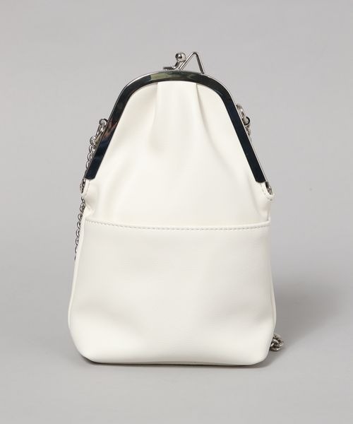 JEANASIS（ジーナシス）の「3SETガマグチショルダー/199373（ショルダーバッグ・レディース・ブラック系その他/ホワイト系その他・FREE）」の8枚目の写真