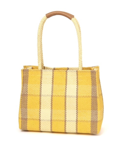 studio CLIP(スタディオクリップ)の「ペーパーシートBOXトート(トートバッグ・レディース・ブラウン/グリーン/イエロー・FREE)」の14枚目の写真