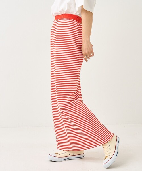 FREAK'S STORE（フリークスストア）の「ハニカムボーダースカート（スカート・レディース・レッド/ネイビー/ブラック・ﾌﾘ-）」の16枚目の写真