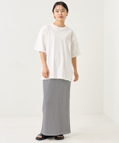 FREAK'S STORE（フリークスストア）の「ハニカムボーダースカート（スカート・レディース・レッド/ネイビー/ブラック・ﾌﾘ-）」の14枚目の写真