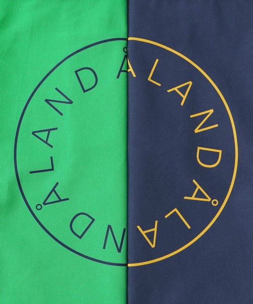 ALAND(エーランド)の「ALAND/サークルロゴトート 2904475(トートバッグ・レディース・グリーン/オレンジ/ホワイト/ライトブルー/ピンク/ネイビー・FREE)」の16枚目の写真