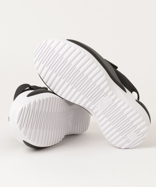 adidas(アディダス)の「アディダス adidas メハナ サンダル(サンダル・レディース・ブラック・24.5cm/22.5cm/25.5cm/23.5cm)」の3枚目の写真