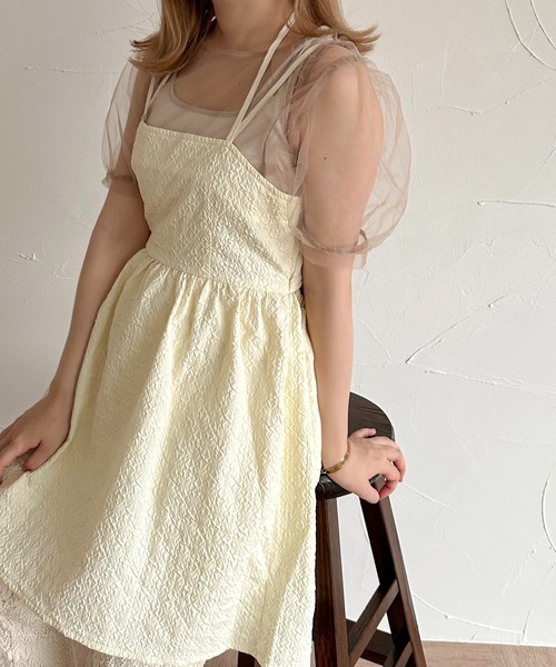 apres jour アプレジュール ミニキャミワンピース apres jour mignon（アプレジュールミニョン） ワンピース アソート
