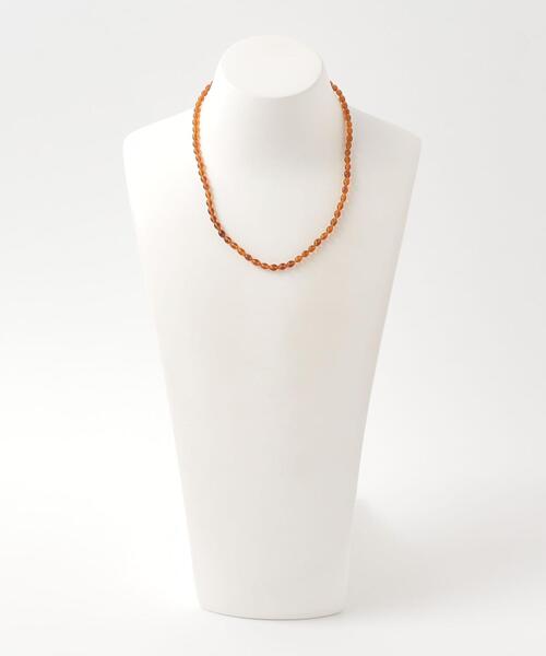 Steven Alan（スティーブンアラン）の「＜TOILE＞GLASS BEADS NECKLACE BROWN/ネックレス（ネックレス・レディース・ブラウン・FREE）」の6枚目の写真