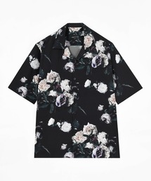 LAD MUSICIAN | PAINT FLOWER SHORT SLEEVE OPEN COLLAR SHIRT(シャツ/ブラウス)