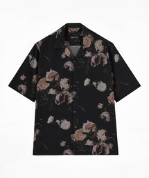LAD MUSICIAN | PAINT FLOWER SHORT SLEEVE OPEN COLLAR SHIRT(シャツ/ブラウス)