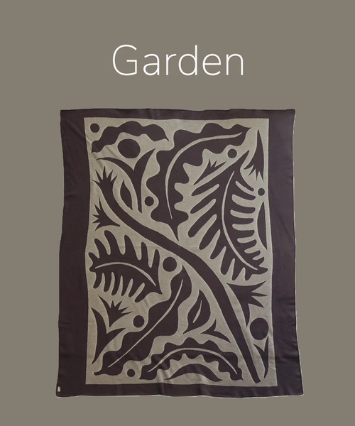 布団・毛布 MYTONE ALL SEASON BLANKET Asuka Watanabe ALL SEASON BLANKET : Garden by Asuka Watanabe – MYTONE