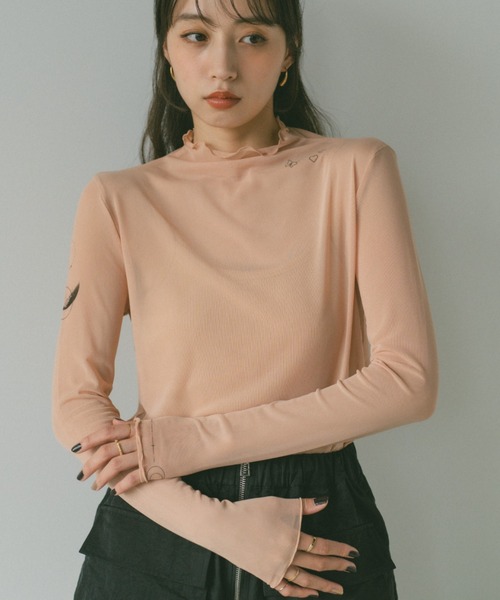 セール】シアータトゥートップス（Tシャツ/カットソー）｜VANNIE