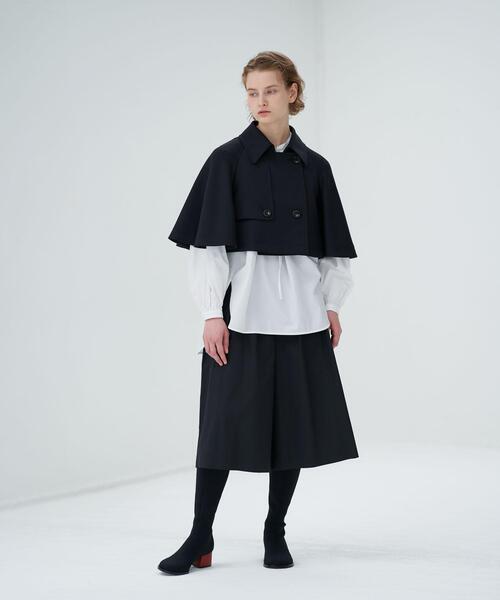 LANVIN en Bleu(ランバンオンブルー)の「フレアキュロットパンツ(その他パンツ・レディース・ブラック/カーキ・38/36)」の11枚目の写真