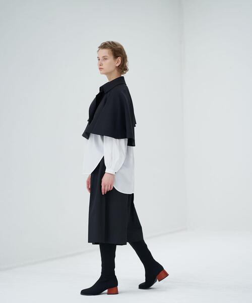 LANVIN en Bleu(ランバンオンブルー)の「フレアキュロットパンツ(その他パンツ・レディース・ブラック/カーキ・38/36)」の12枚目の写真