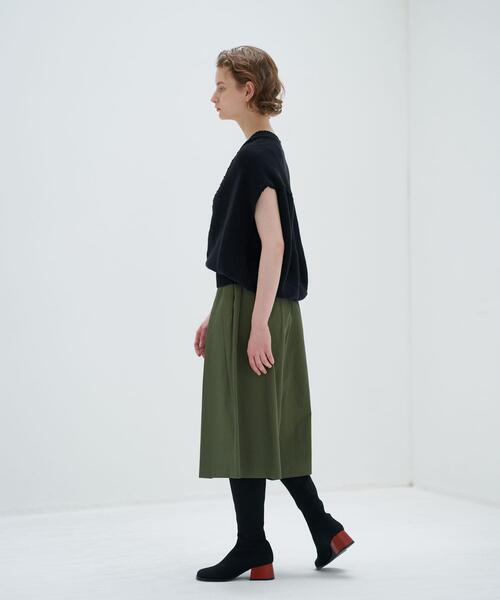 LANVIN en Bleu(ランバンオンブルー)の「フレアキュロットパンツ(その他パンツ・レディース・ブラック/カーキ・38/36)」の17枚目の写真