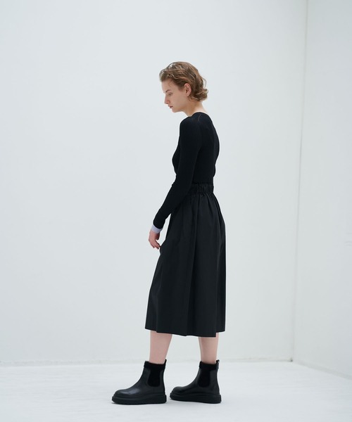 LANVIN en Bleu(ランバンオンブルー)の「フレアキュロットパンツ(その他パンツ・レディース・ブラック/カーキ・38/36)」の22枚目の写真