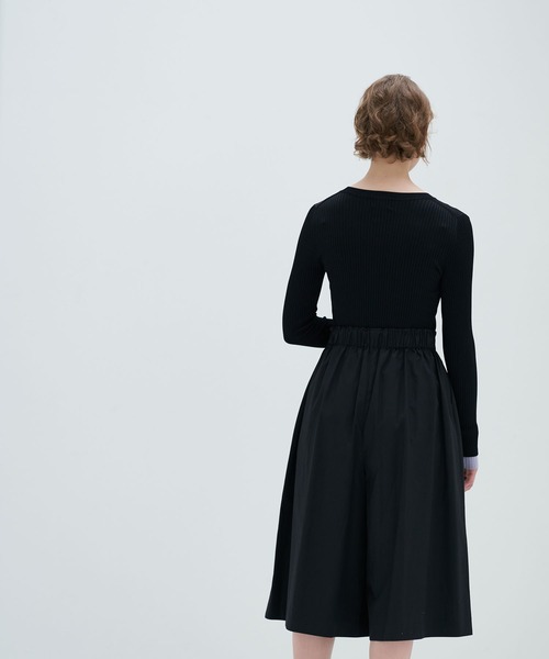 LANVIN en Bleu(ランバンオンブルー)の「フレアキュロットパンツ(その他パンツ・レディース・ブラック/カーキ・38/36)」の20枚目の写真