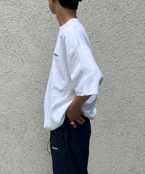 コグザビッグスモーク オーバーサイズTシャツ 裾ドローコード