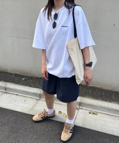 コグザビッグスモーク オーバーサイズTシャツ 裾ドローコード コグザビッグスモーク オーバーサイズTシャツ 裾ドローコード