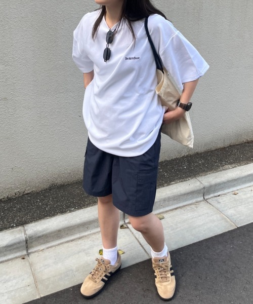 コグザビッグスモーク オーバーサイズTシャツ 裾ドローコード コグザビッグスモーク オーバーサイズTシャツ 裾ドローコード