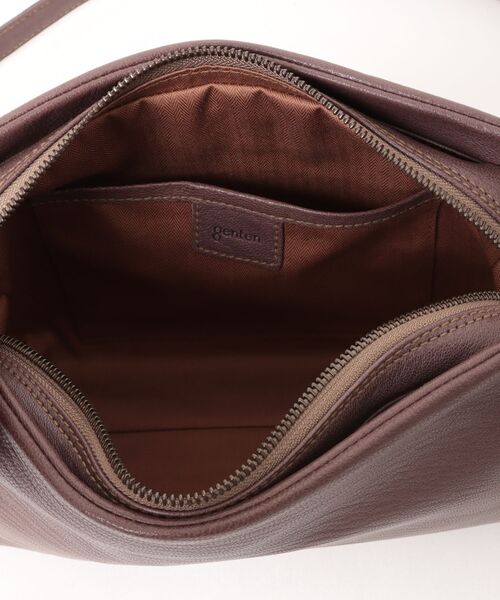 genten(ゲンテン)の「ゴートベーシック B5ショルダーバッグ(ショルダーバッグ・レディース・ブラウン/グリーン系その他/ブラック/グレイッシュベージュ/グレー/ダークブラウン/ダークグレー/クリアブラック・FREE)」の19枚目の写真