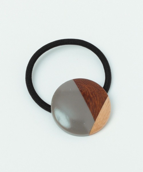 studio CLIP(スタディオクリップ)の「【daily CLIP】端材ヘアゴム(ヘアゴム・レディース・オフホワイト/ピンク/グレー/グリーン・FREE)」の1枚目の写真