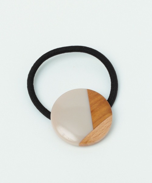 studio CLIP(スタディオクリップ)の「【daily CLIP】端材ヘアゴム(ヘアゴム・レディース・オフホワイト/ピンク/グレー/グリーン・FREE)」の4枚目の写真