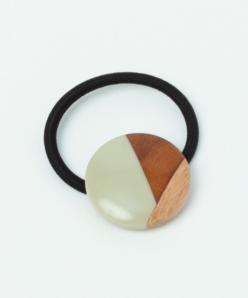 studio CLIP(スタディオクリップ)の「【daily CLIP】端材ヘアゴム(ヘアゴム・レディース・オフホワイト/ピンク/グレー/グリーン・FREE)」の3枚目の写真