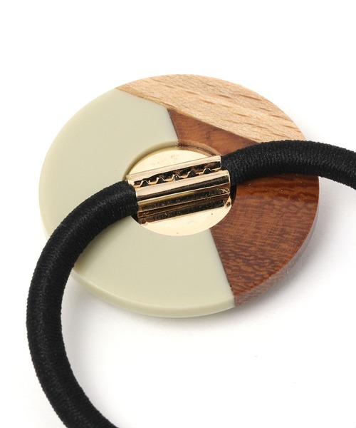 studio CLIP(スタディオクリップ)の「【daily CLIP】端材ヘアゴム(ヘアゴム・レディース・オフホワイト/ピンク/グレー/グリーン・FREE)」の6枚目の写真