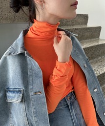 feepur | ハイネックカラートップス(Tシャツ/カットソー)