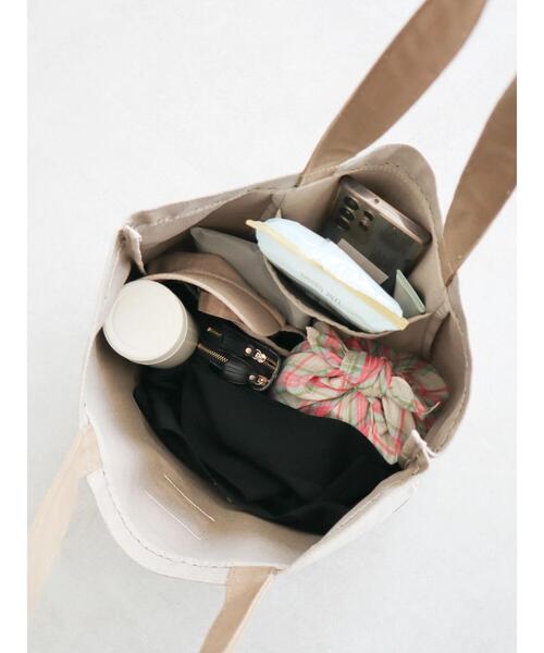 CRAFT STANDARD BOUTIQUE（クラフトスタンダードブティック）の「akha.　キャンバストート/A4サイズ（トートバッグ・レディース・ライトグリーン/カーキ/ナチュラル/グレー・FREE）」の14枚目の写真