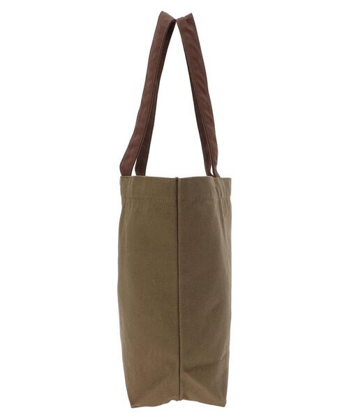 CRAFT STANDARD BOUTIQUE（クラフトスタンダードブティック）の「akha.　キャンバストート/A4サイズ（トートバッグ・レディース・ライトグリーン/カーキ/ナチュラル/グレー・FREE）」の19枚目の写真